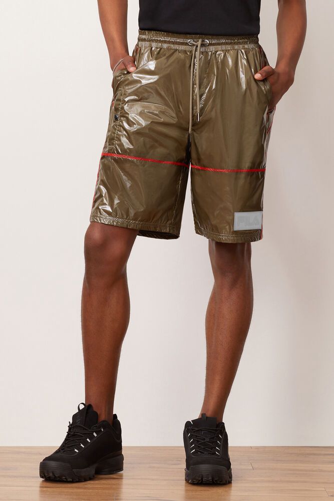 Fila Andro Gold Shorts Mens - NZ 90824-FMAY